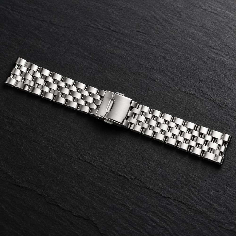 Stainless Steel Watch Band | w7-cu-17 | Silver